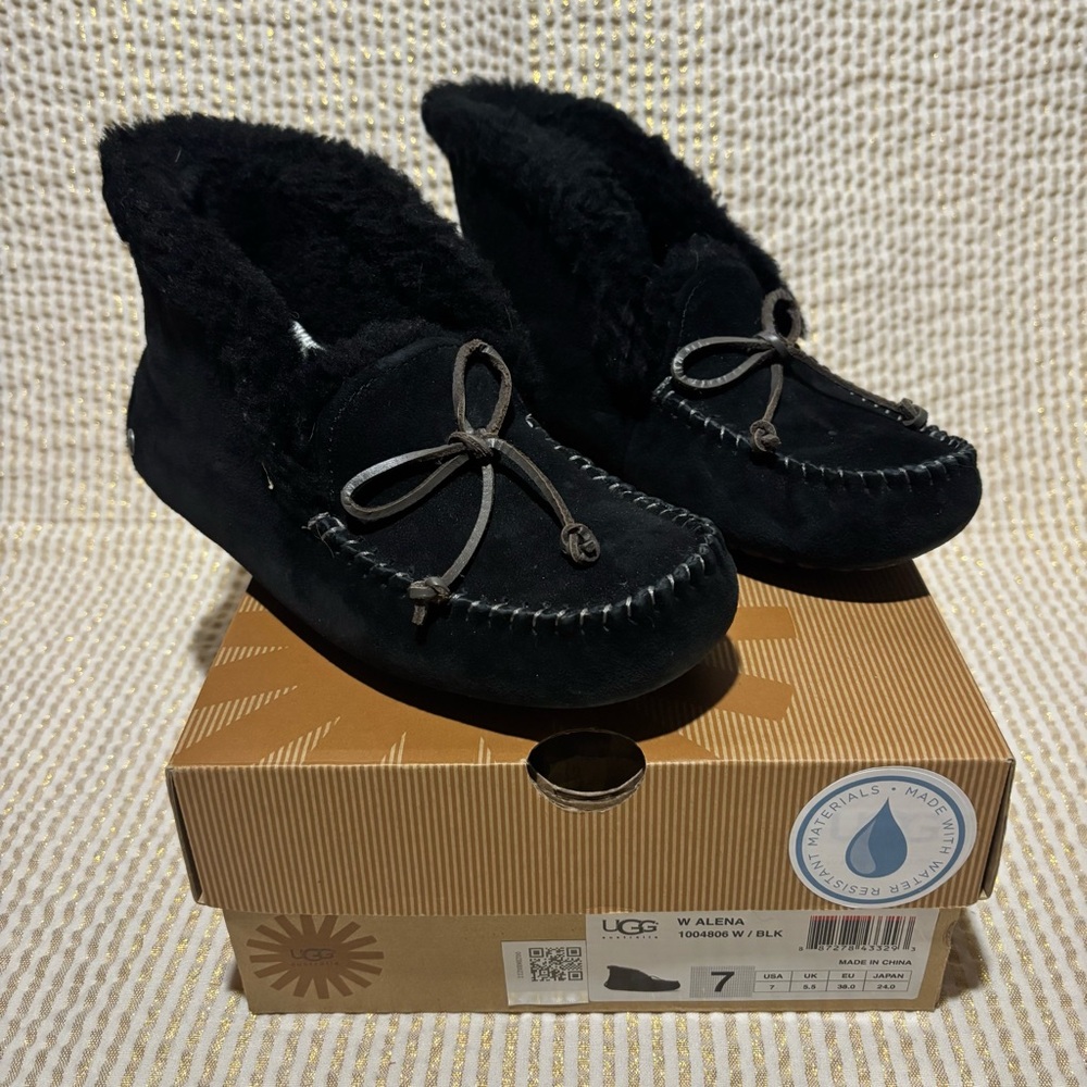 UGG Alena Slippers Black Size 7